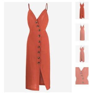 Front button dress